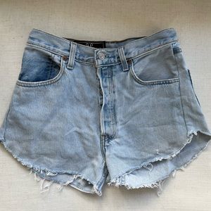 Vintage Levi’s High Waisted Denim Shorts